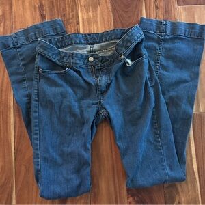 Kimes Ranch Dark Blue Flare Jeans